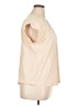 Vivilli Ivory Short Sleeve Blouse Size XL - photo 4