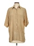 Rodier Polka Dots Tan Short Sleeve Blouse Size EU (IT) 40 / US 4 - photo 1