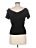 Unbranded Black Short Sleeve Top Size M (estimated) - photo 2