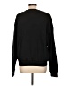 Unbranded Solid Black Pullover Sweater Size L - photo 2