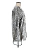 Adore 100% Polyester Silver Long Sleeve Blouse Size M - photo 5
