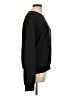 Unbranded Solid Black Pullover Sweater Size L - photo 4
