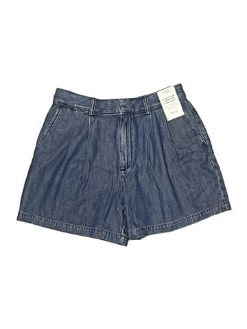 Madewell The Harlow Superwide Jean Short: Airy Denim Edition (view 1)