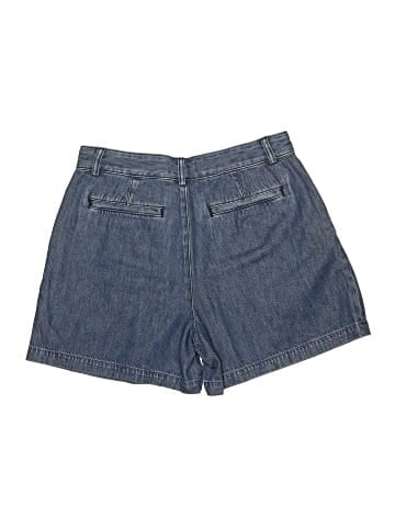 Madewell The Harlow Superwide Jean Short: Airy Denim Edition (view 2)
