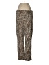 Chico's Animal Print Brown Casual Pants Size Med (1) - photo 1