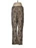 Chico's Animal Print Brown Casual Pants Size Med (1) - photo 2