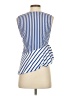 Zara Basic Blue Sleeveless Blouse Size S - photo 2