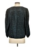 Rebecca Taylor 100% Silk Teal Blouse Size 4 - photo 2