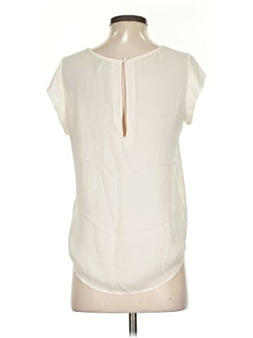 Joie Short Sleeve Silk Top (view 2)