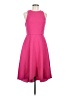 Elliatt Solid Pink Cocktail Dress Size M - photo 1