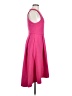 Elliatt Solid Pink Cocktail Dress Size M - photo 4