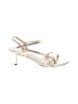 J.Crew Ivory Gold Sandals Size 11 - photo 1