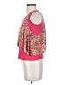 Cantão Pink Sleeveless Blouse Size S - photo 5