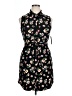 No Boundaries Floral Black Casual Dress Size XL - photo 1