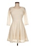 Lush Ivory Cocktail Dress Size M - photo 1