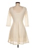 Lush Ivory Cocktail Dress Size M - photo 2
