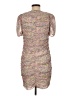 MNG 100% Polyester Tweed Pink Cocktail Dress Size 8 - photo 2
