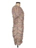 MNG 100% Polyester Tweed Pink Cocktail Dress Size 8 - photo 4
