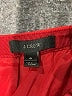 J.Crew Solid Red Formal Skirt Size 0 - photo 4