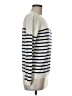 Bee Stitched Stripes Ivory Pullover Sweater Size M - photo 4
