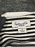 Splendid Stripes Black Casual Dress Size M - photo 7