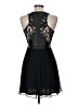 BCBGeneration 100% Polyurethane Solid Black Cocktail Dress Size 6 - photo 2
