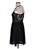 BCBGeneration 100% Polyurethane Solid Black Cocktail Dress Size 6 - photo 5