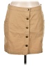Toad & Co Solid Tan Casual Skirt Size 6 - photo 1