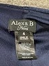 Alexa B 100% Polyester Floral Blue Cocktail Dress Size 4 - photo 7