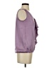 Ann Taylor LOFT 100% Polyester Purple Sleeveless Blouse Size XS - photo 4