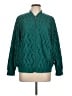 Chico's Solid Teal Jacket Size Lg (2) - photo 1