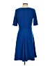Lands' End Blue Casual Dress Size S - photo 2
