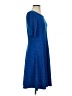 Lands' End Blue Casual Dress Size S - photo 4