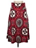 Colette Paisley Red Casual Skirt Size S - photo 1