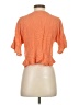 Unbranded Orange Short Sleeve Blouse Size S - photo 2