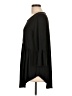 Reba Solid Black Casual Dress Size L - photo 5