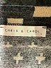 Chris & Carol Print Black Pullover Sweater Size L - photo 7