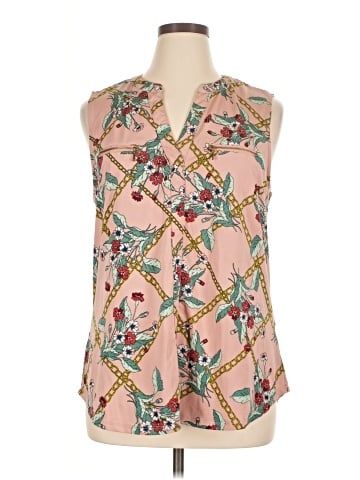 Sharagano Sleeveless Blouse (view 1)