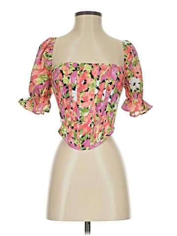 More To Come 3/4 Sleeve Blouse (view 1)