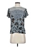 Maurices 100% Rayon Gray Short Sleeve Blouse Size S - photo 1