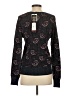 Happy Sheep Hearts Black Pullover Sweater Size XS - photo 2