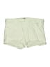 Express Solid Green Khaki Shorts Size 18 - photo 1