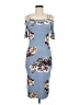 Haute Monde Blue Cocktail Dress Size M - photo 1