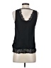 Candie's 100% Polyester Black Sleeveless Blouse Size S - photo 2