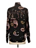 MSGM 100% Silk Paisley Black Long Sleeve Silk Top Size EU (IT) 40 / US 4 - photo 2