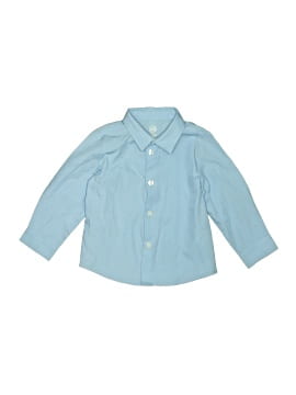 Wonder Nation Long Sleeve Button Down Shirt