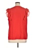 Ann Taylor 100% Polyester Red Sleeveless Blouse Size XL - photo 2