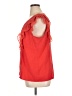 Ann Taylor 100% Polyester Red Sleeveless Blouse Size XL - photo 5