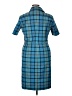 Pendleton Plaid Blue Casual Dress Size 16 - photo 2