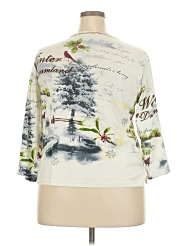 Jane Ashley Pullover Sweater (view 2)